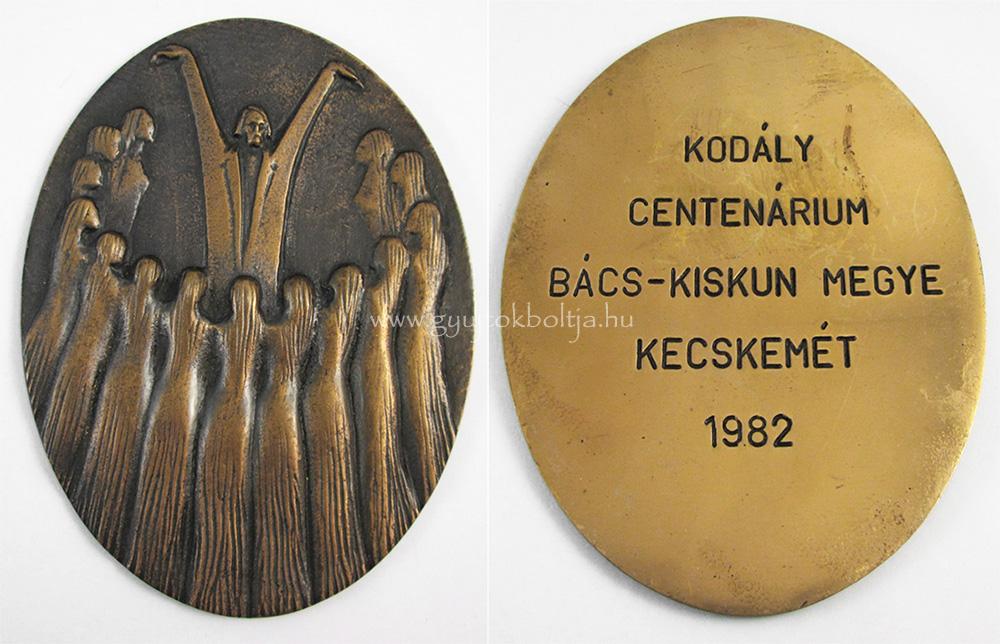Plfy Gusztv: Kodly Centenrium 1982 /kerek/